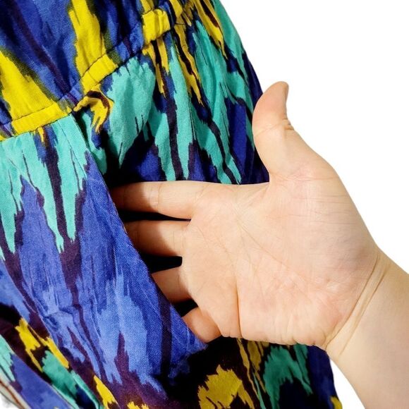 2/$20 Y2K Atmosphere Colourful One piece Summer Dress Size: 10 - Picture 5 of 6